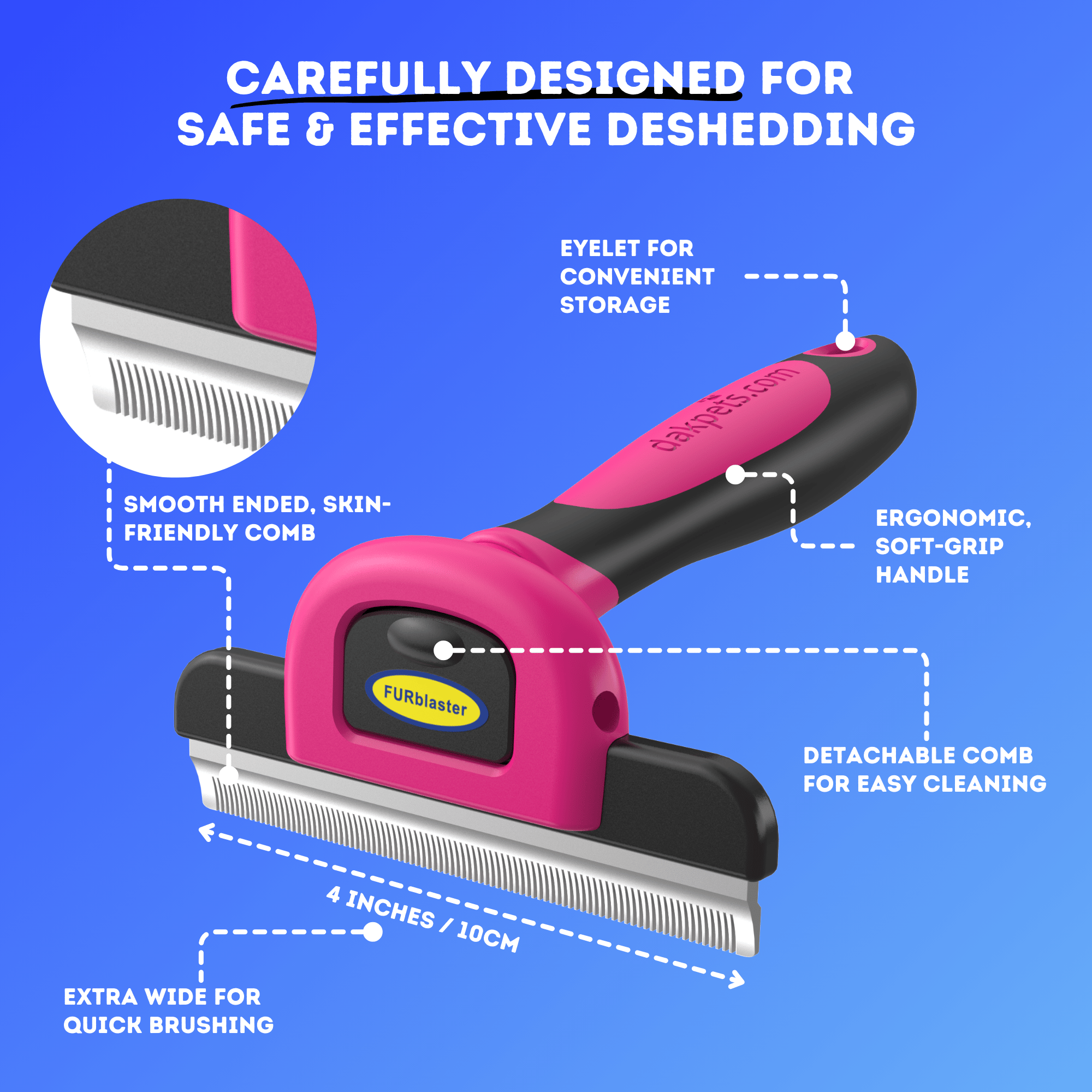 Pet Deshedding Brush - Image 10